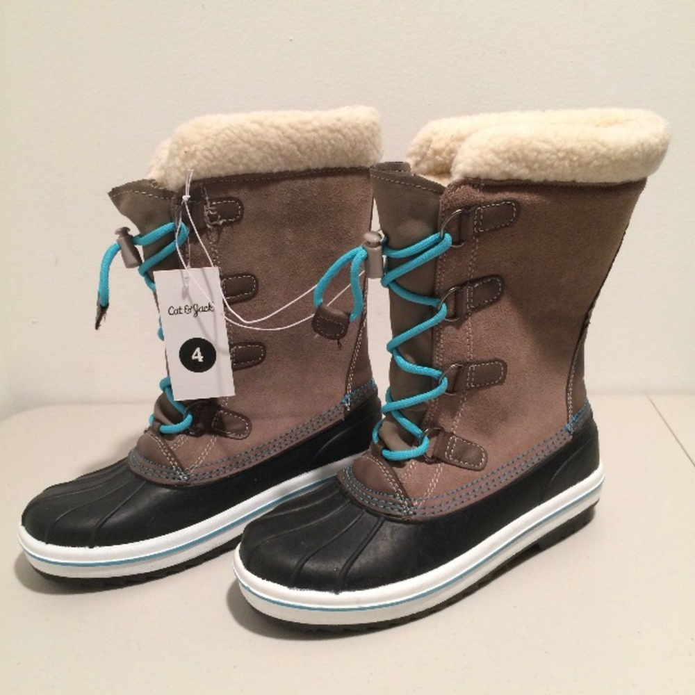 Snow Boots, Size 4